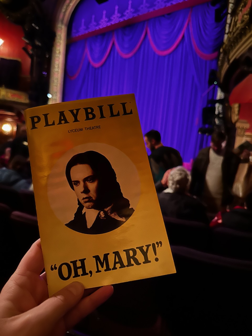 Oh Mary at the Lyceum Theater Oh Mary at the Lyceum Theater