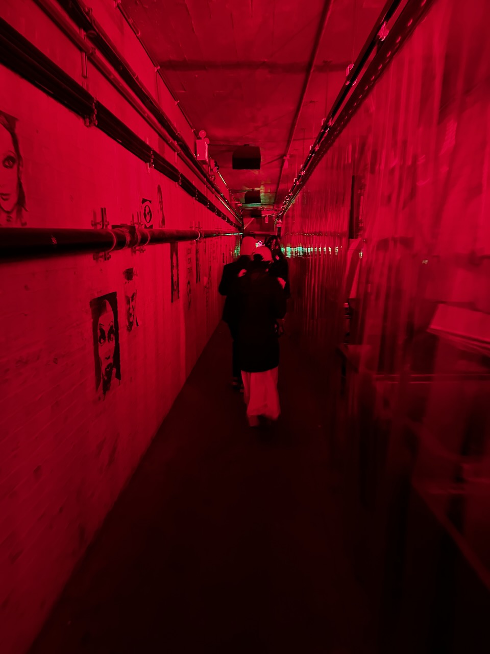 Back alley entrance to the Kit Kat Club Back alley entrance to the Kit Kat Club